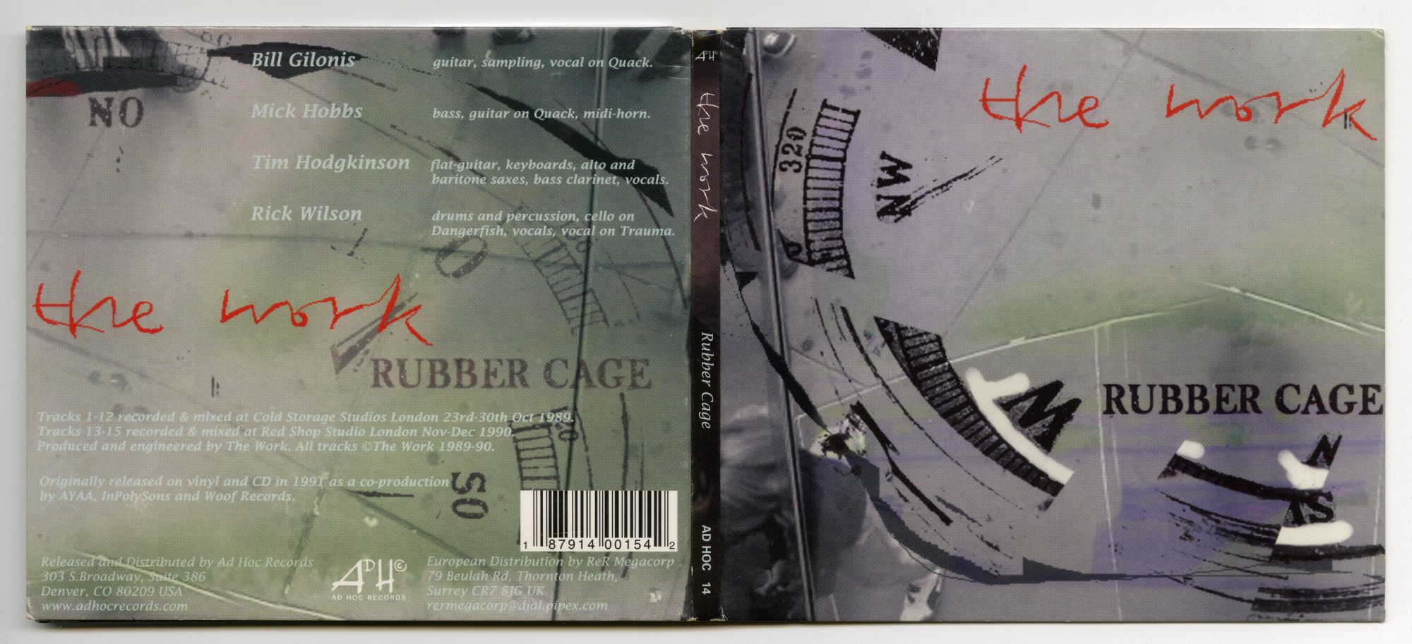 1991年The Work - Rubber Cage01